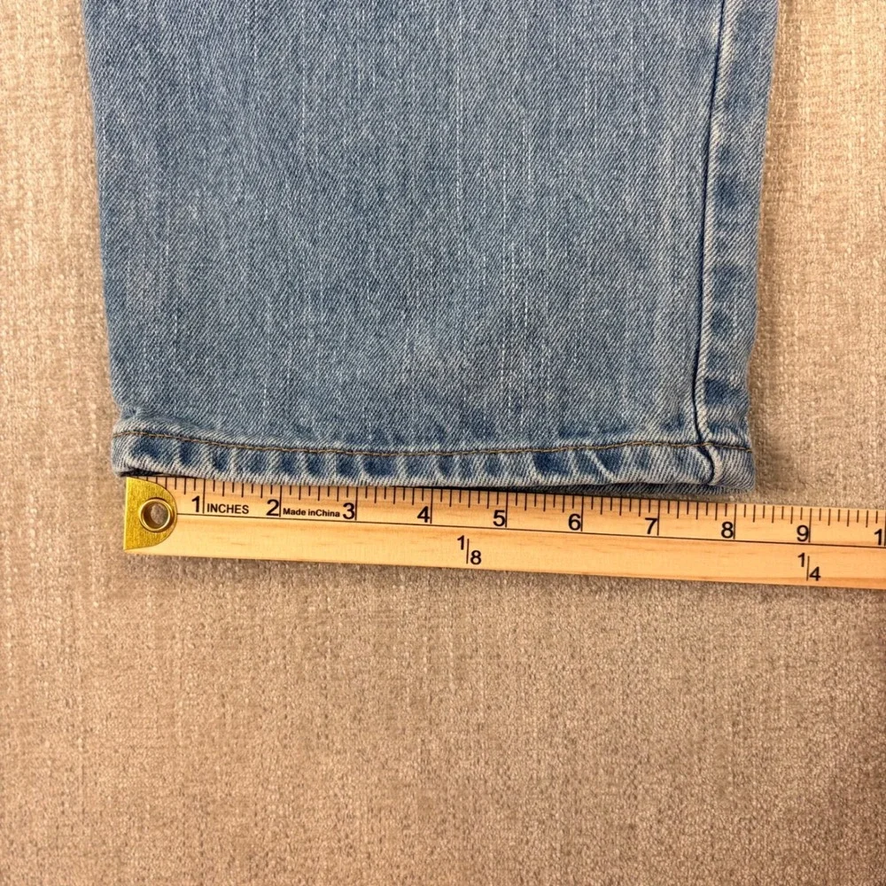 Vintage 02/06 Levis 550 Relaxed Fit Tapered Leg Blue Denim Jeans Mens 36x30 Y2K